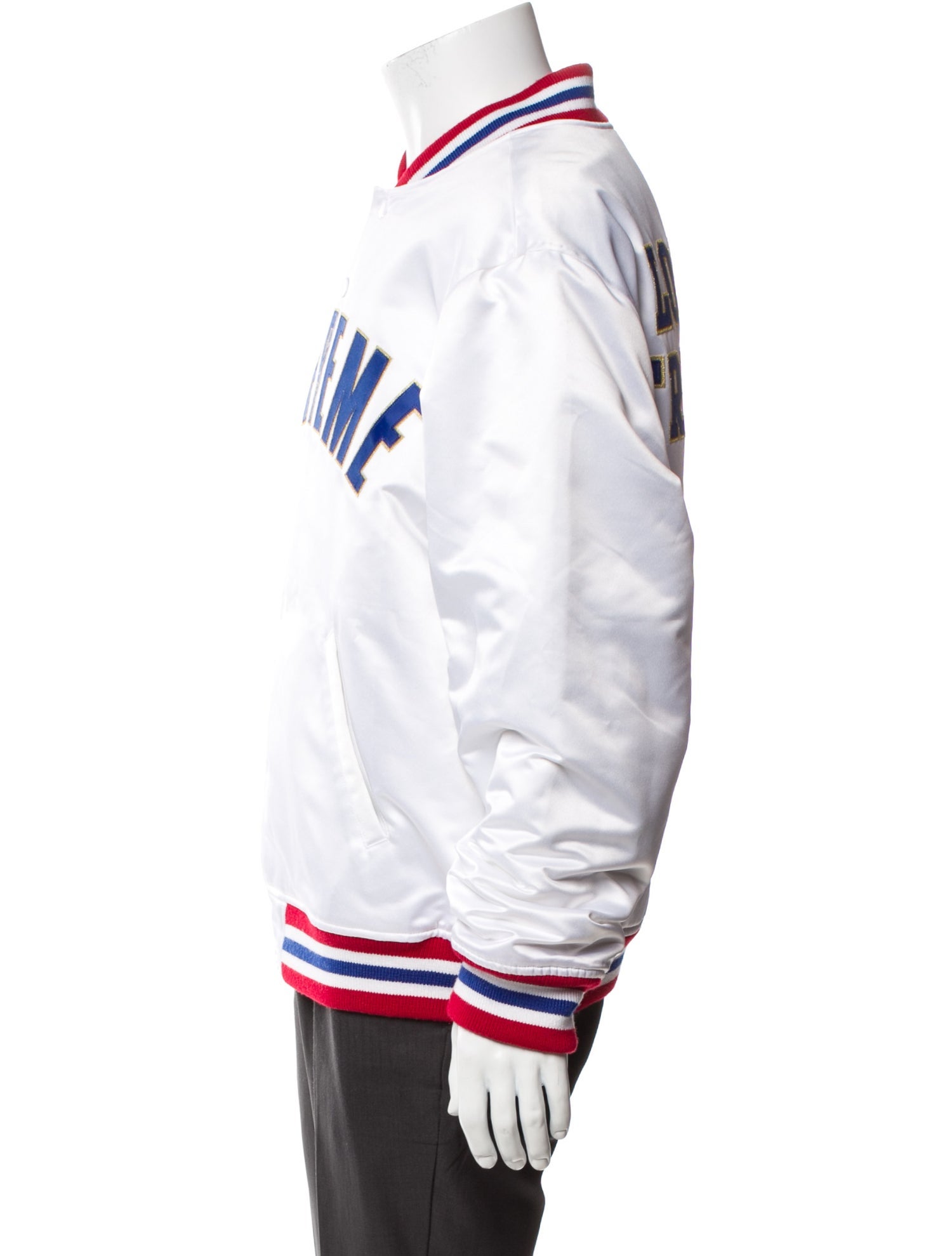 Supreme x Mitchell & Ness 2021 Printed Varsity Jacket
