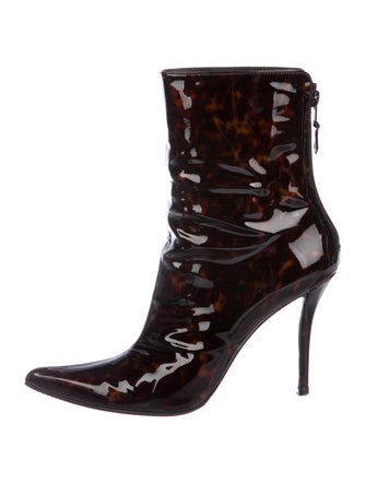 Stuart Weitzman Goliath Patent Leather Boots