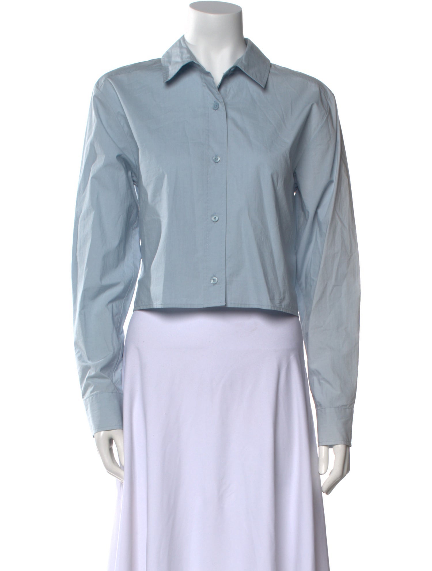 sundays Long Sleeve Crop Top