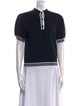 sundays Colorblock Pattern V-Neck Polo