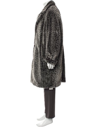 Supreme x Gore-Tex Animal Print Overcoat