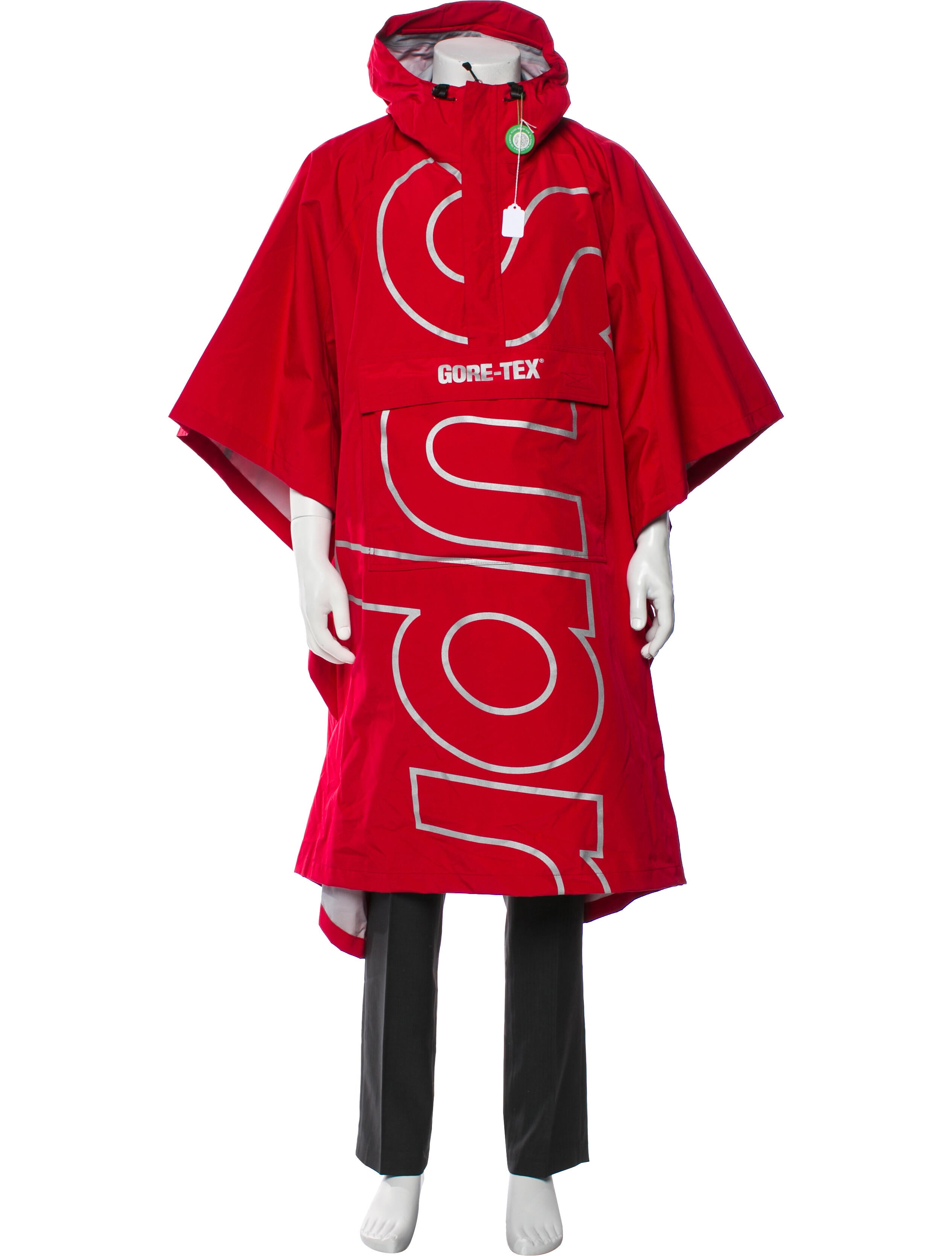 Supreme x Gore-Tex Striped Poncho