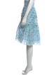 Susan Fang Floral Print Knee-Length Skirt