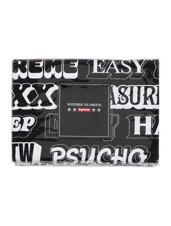 Supreme x Hysteric Glamour Text Duvet + Pillow Set