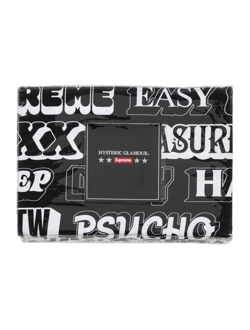 Supreme x Hysteric Glamour Text Duvet + Pillow Set