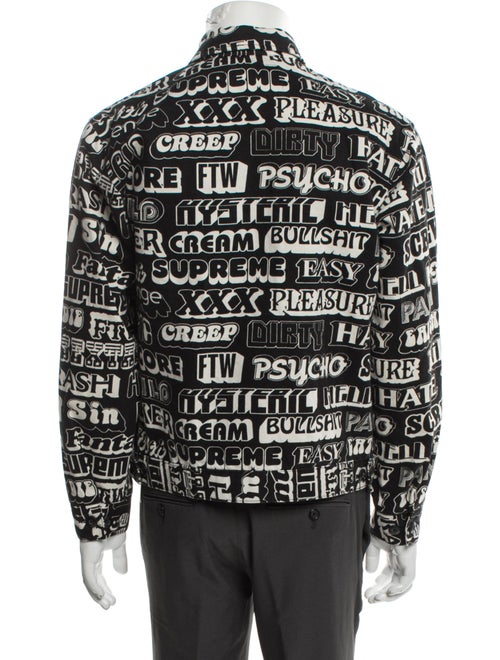 Supreme x Hysteric Glamour 2017 Text Work Utility Jacket