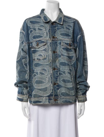 Supreme x Hysteric Glamour 2021 Snake Denim Denim Jacket