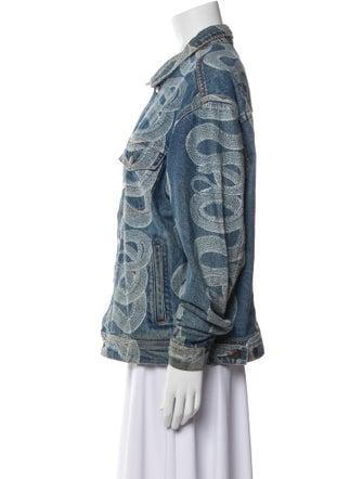 Supreme x Hysteric Glamour 2021 Snake Denim Denim Jacket