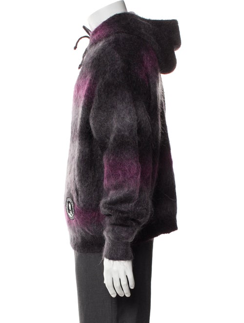 Supreme x Hysteric Glamour 2024 Mohair Zip Up Hooded Hoodie