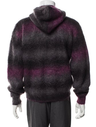 Supreme x Hysteric Glamour 2024 Mohair Zip Up Hooded Hoodie