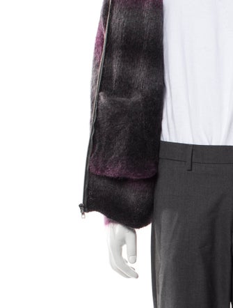 Supreme x Hysteric Glamour 2024 Mohair Zip Up Hooded Hoodie