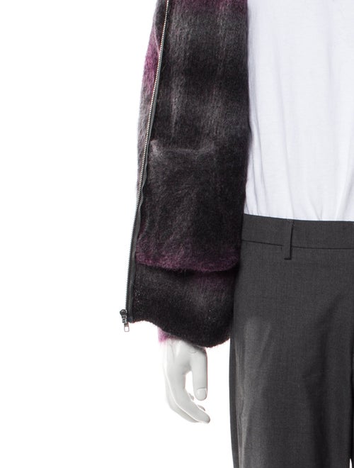 Supreme x Hysteric Glamour 2024 Mohair Zip Up Hooded Hoodie