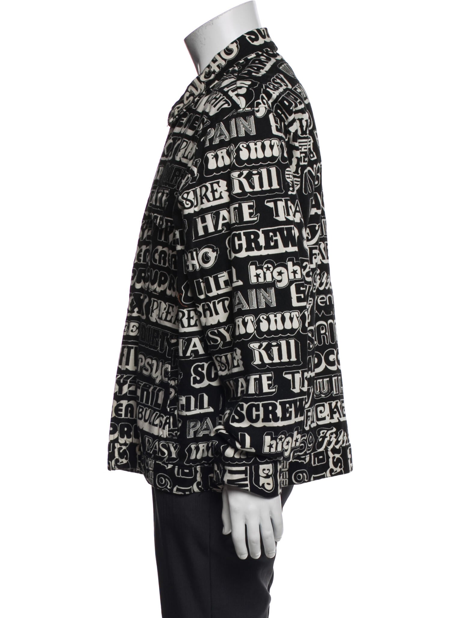 Supreme x Hysteric Glamour 2017 Text Utility Jacket