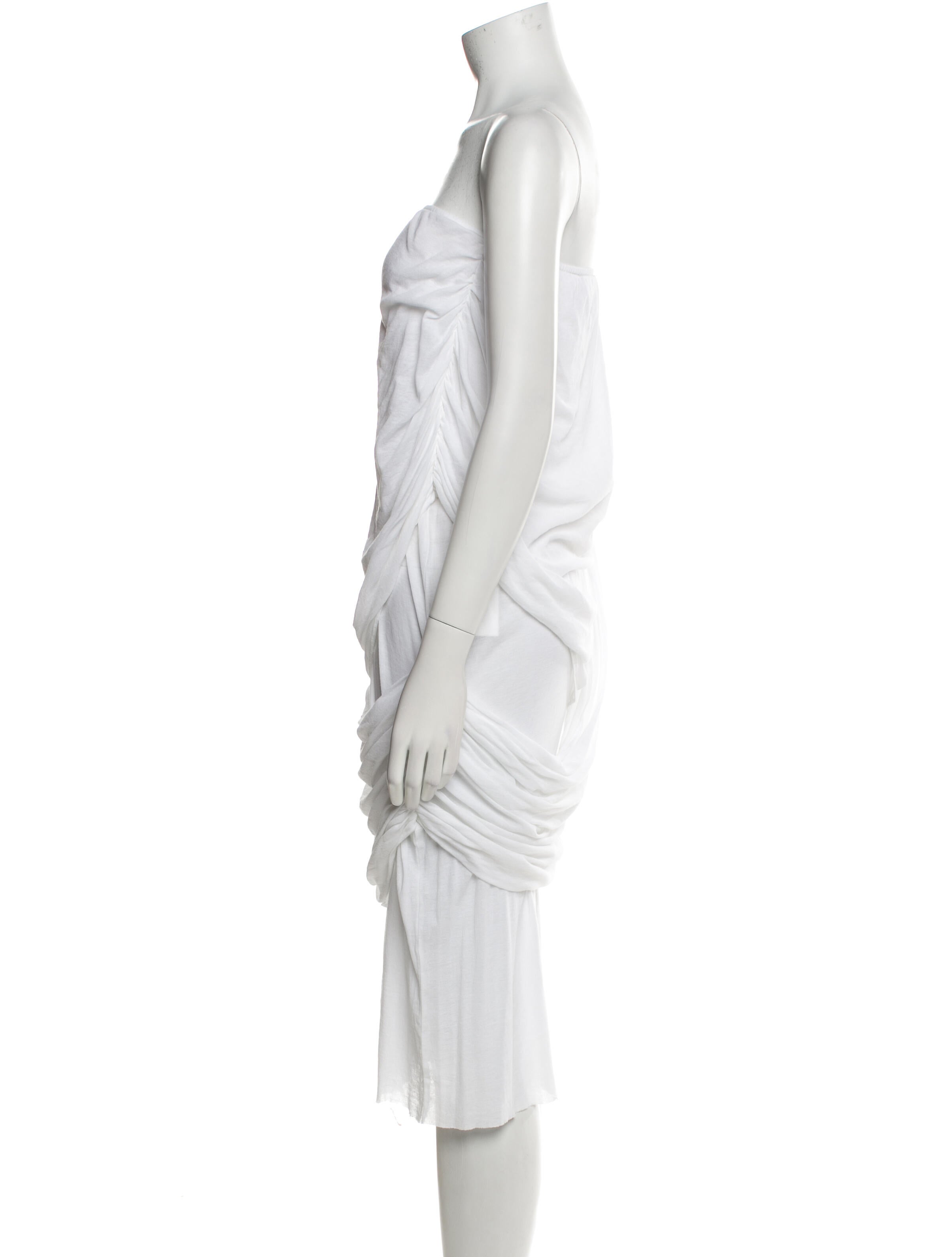 Subtle Le Nguyen Strapless Mini Dress