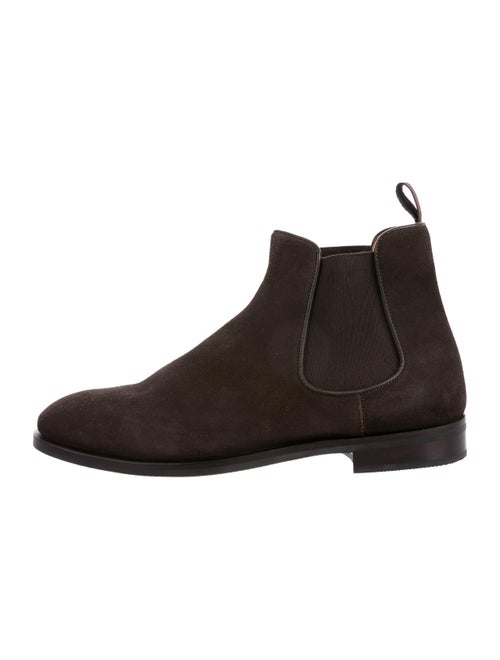 Suitsupply Suede Ankle Boots brown