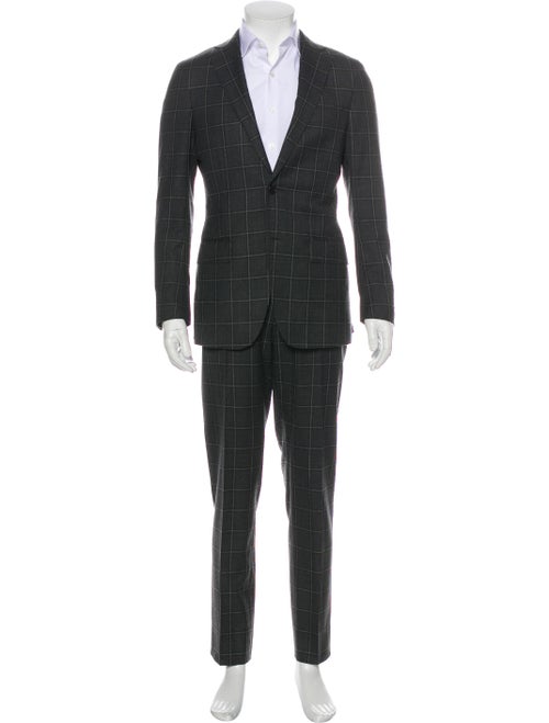 Suitsupply Plaid Two-Piece Suit grey