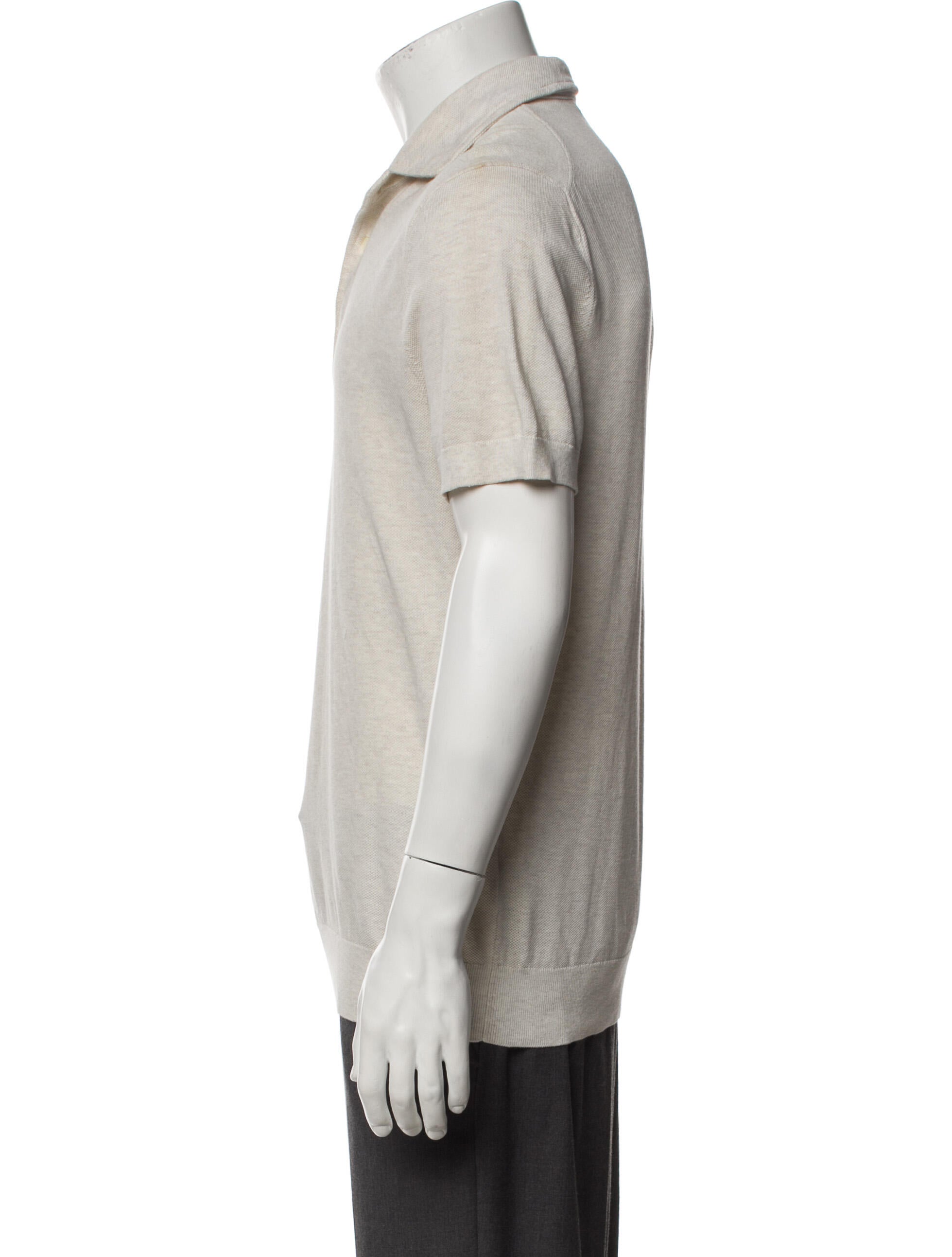 Suitsupply Collar Short Sleeve Polo Shirt