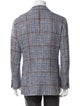 Suitsupply Silk Houndstooth Print Blazer