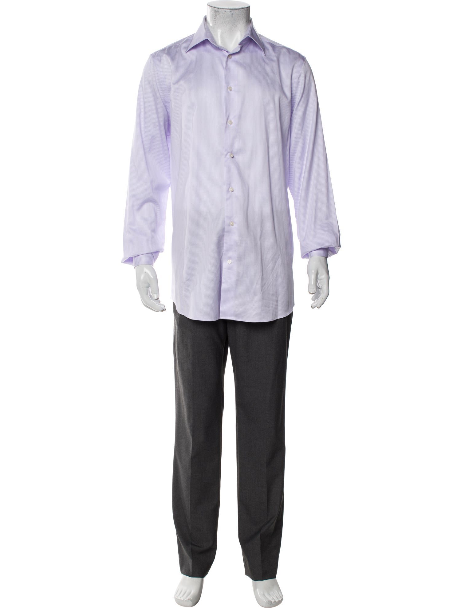 Suitsupply Striped Long Sleeve Dress Shirt