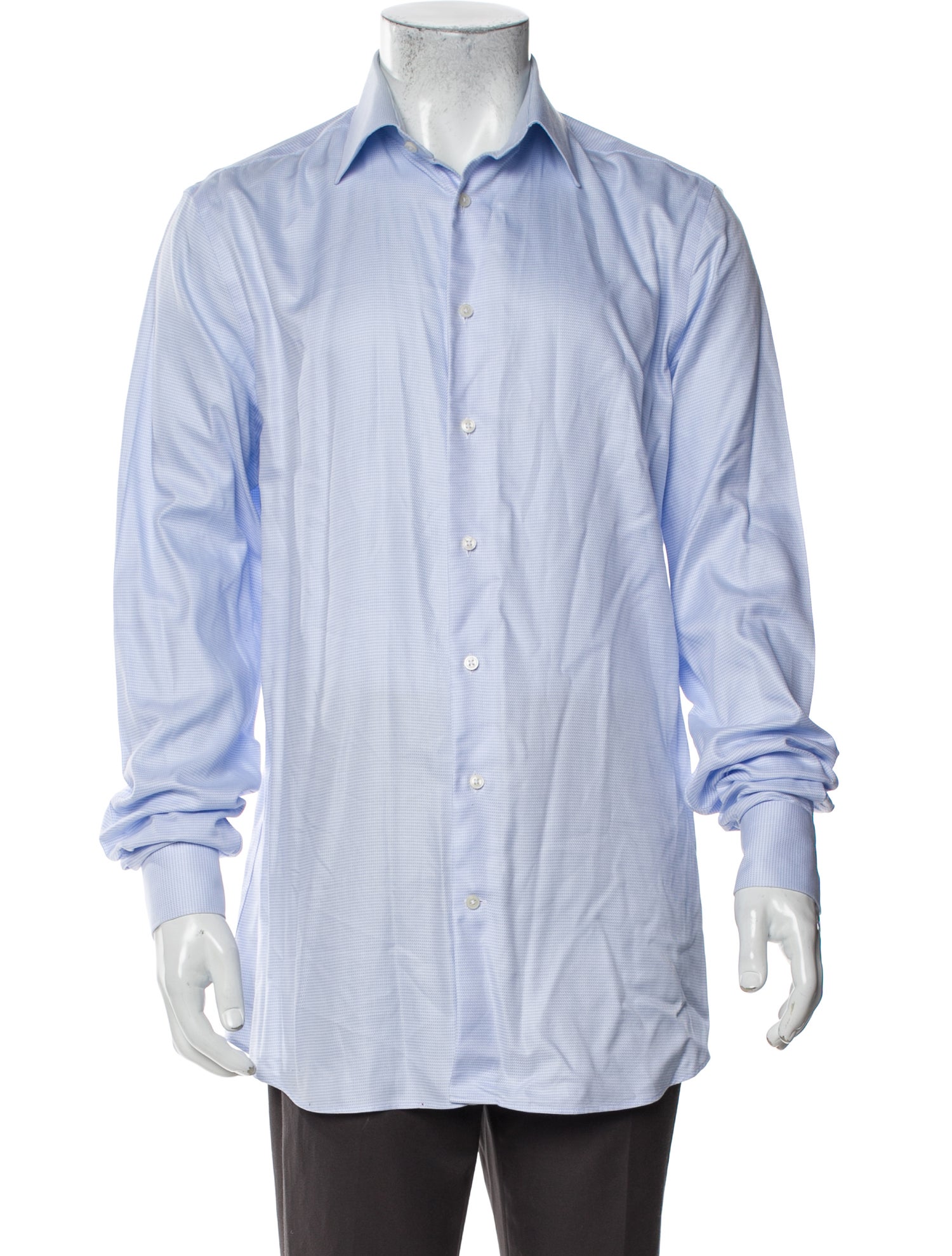 Suitsupply Plaid Print Long Sleeve Shirt