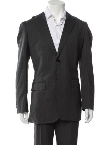 Suitsupply Outerwear Wool Peacoat XL