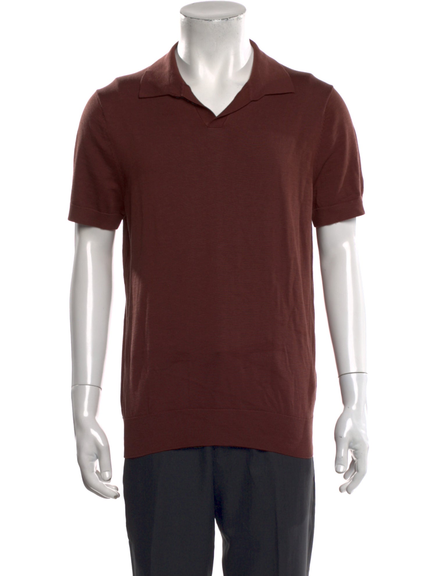 Suitsupply Collar Short Sleeve Polo Shirt