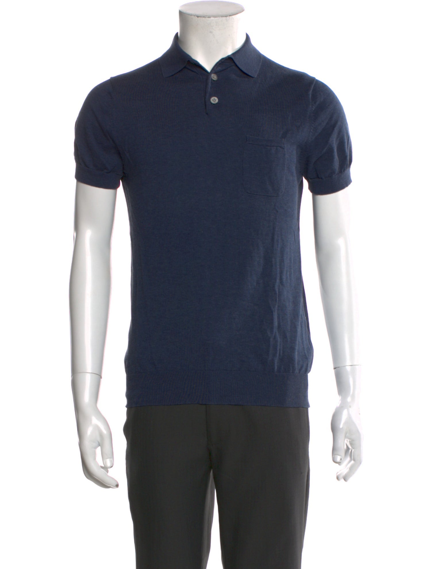 Suitsupply Collar Short Sleeve Polo Shirt