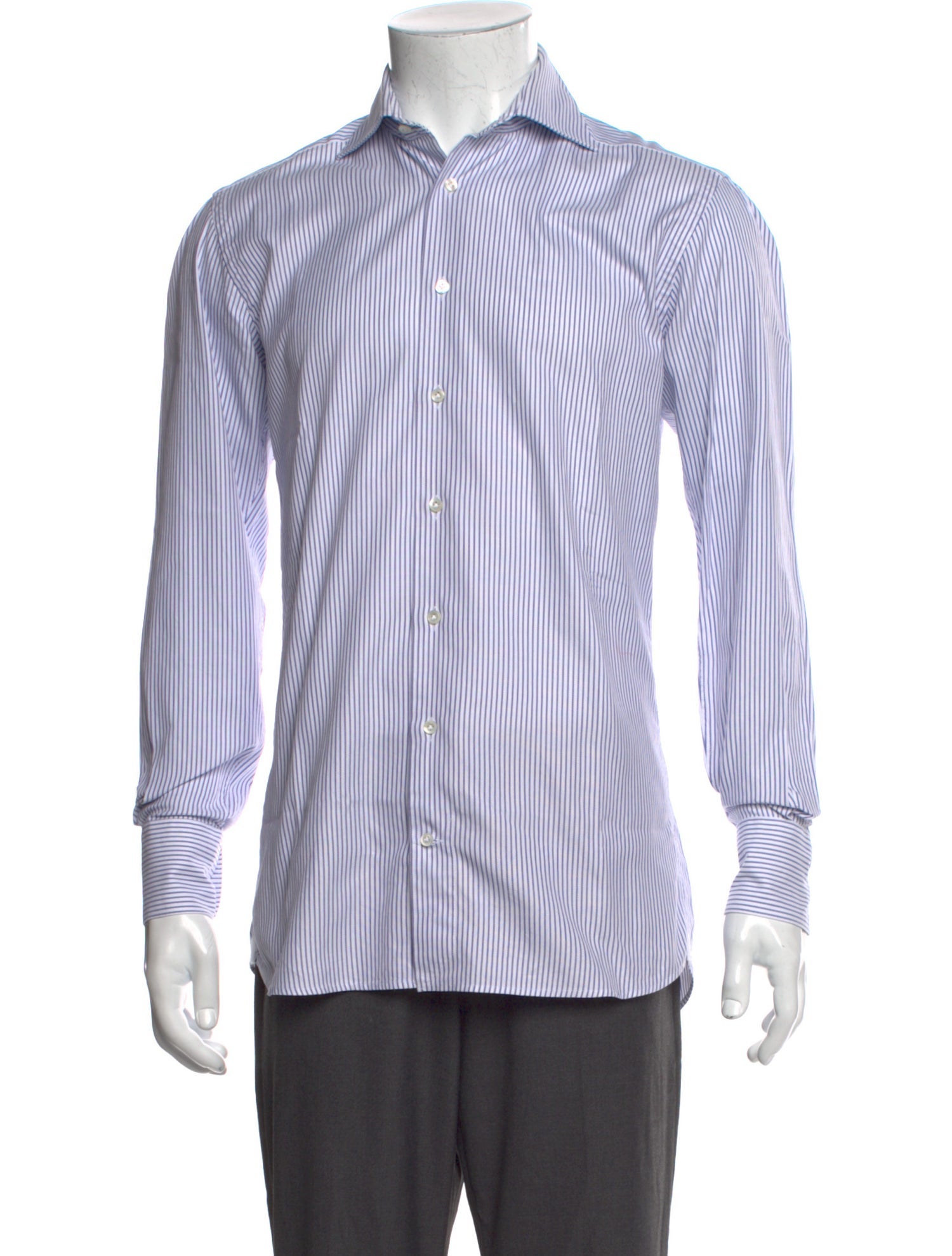 Suitsupply Striped Long Sleeve Dress Shirt