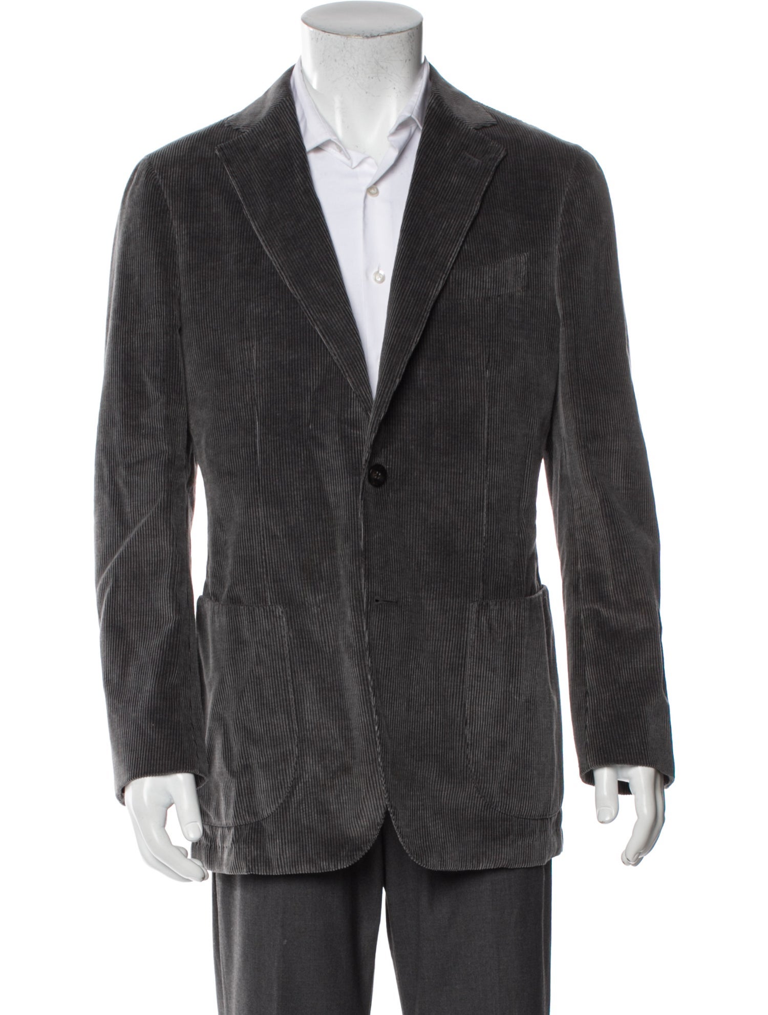 Suitsupply Striped Peacoat