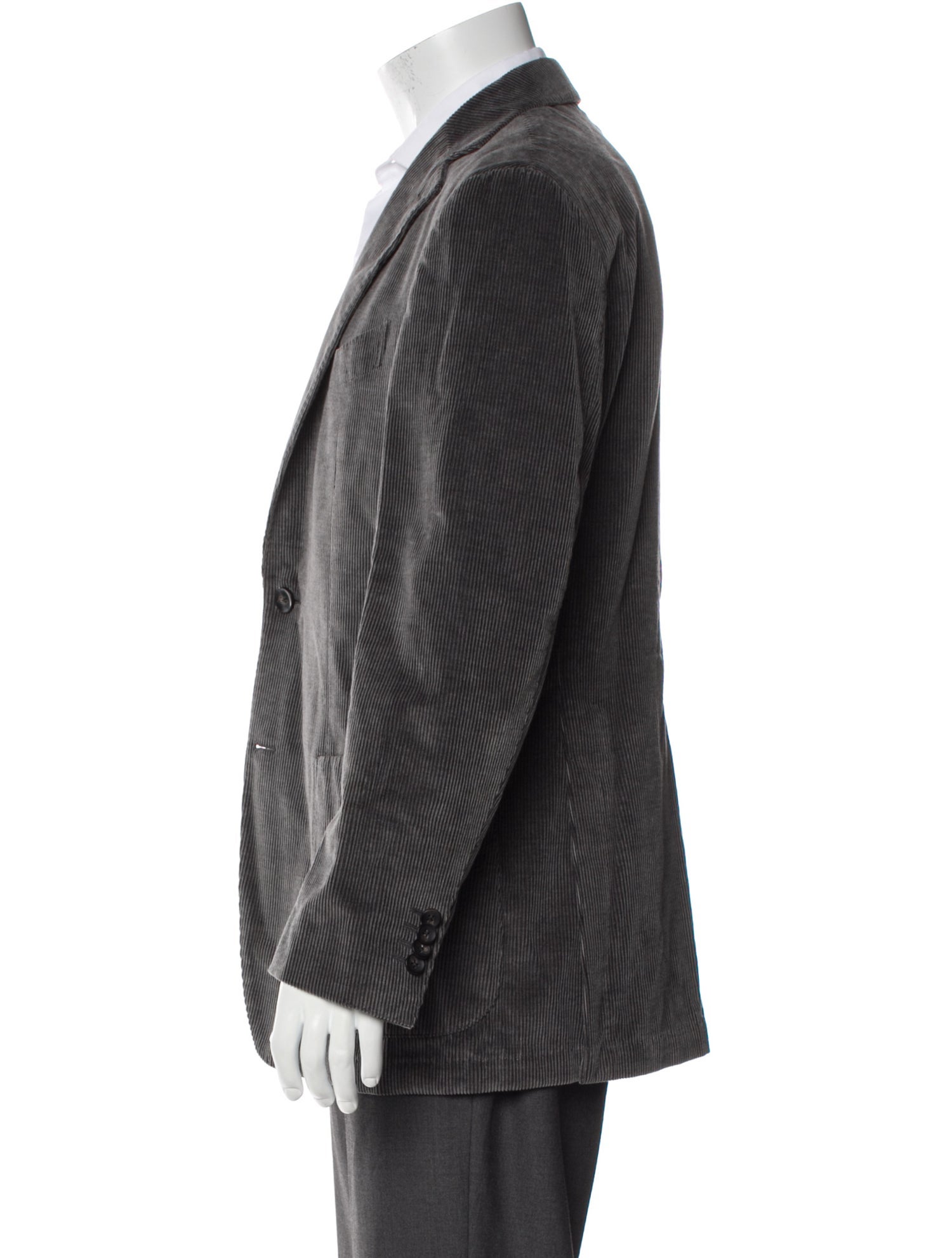 Suitsupply Striped Peacoat