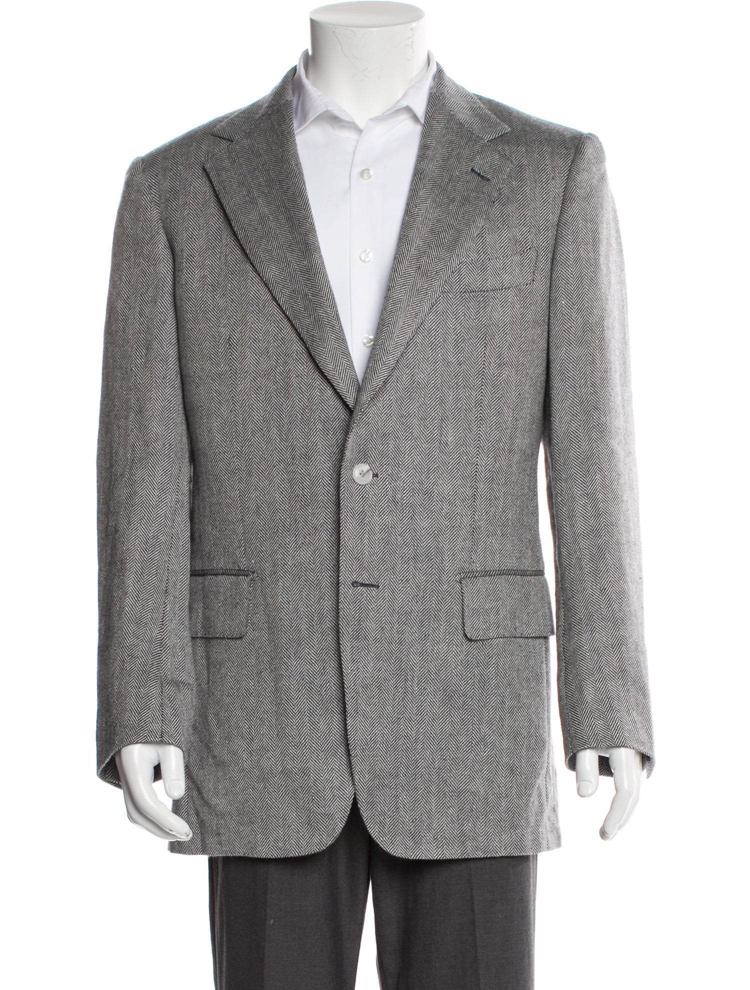 Suitsupply Wool Tweed Pattern Blazer