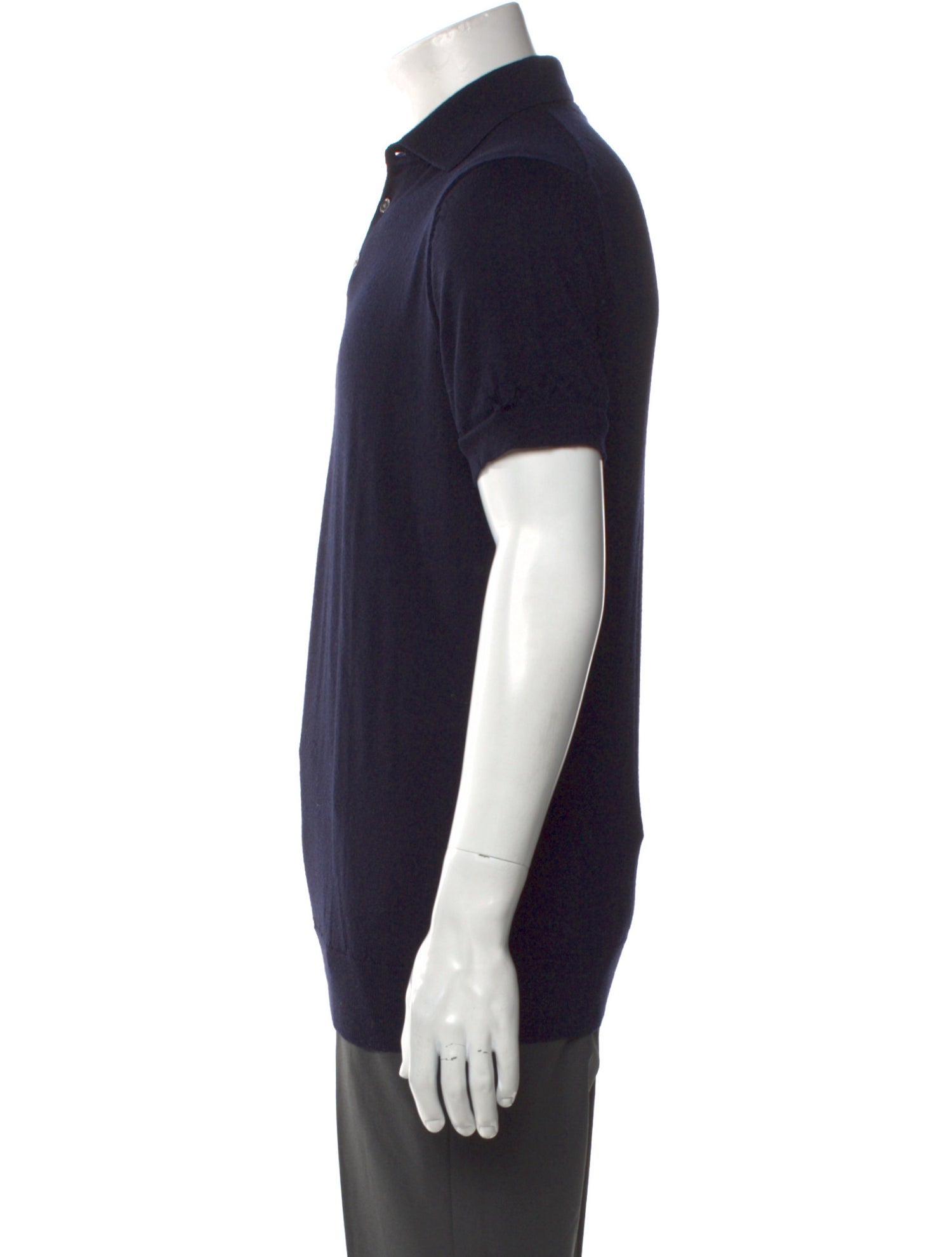 Suitsupply Merino Wool Collar Polo Shirt