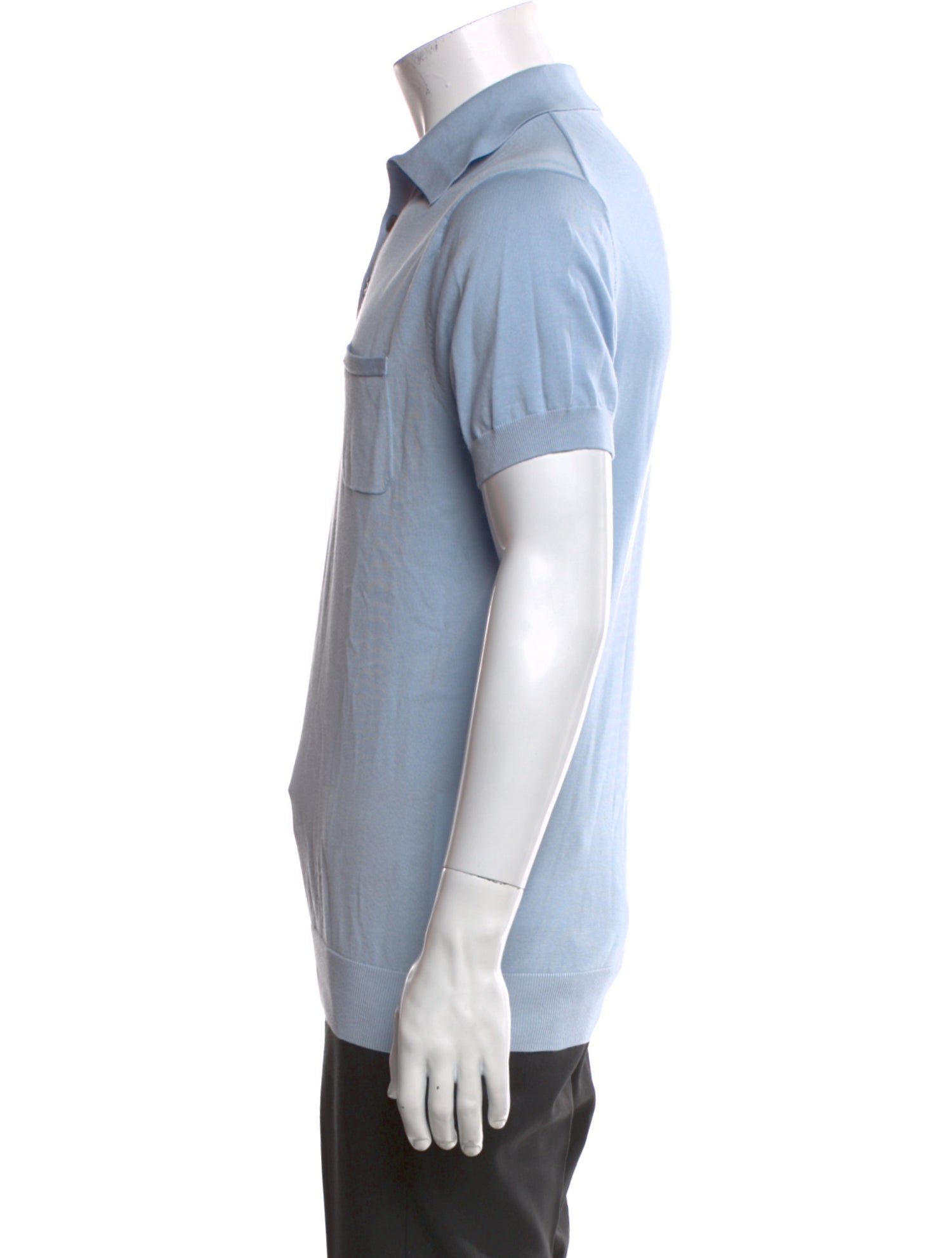 Suitsupply Collar Short Sleeve Polo Shirt