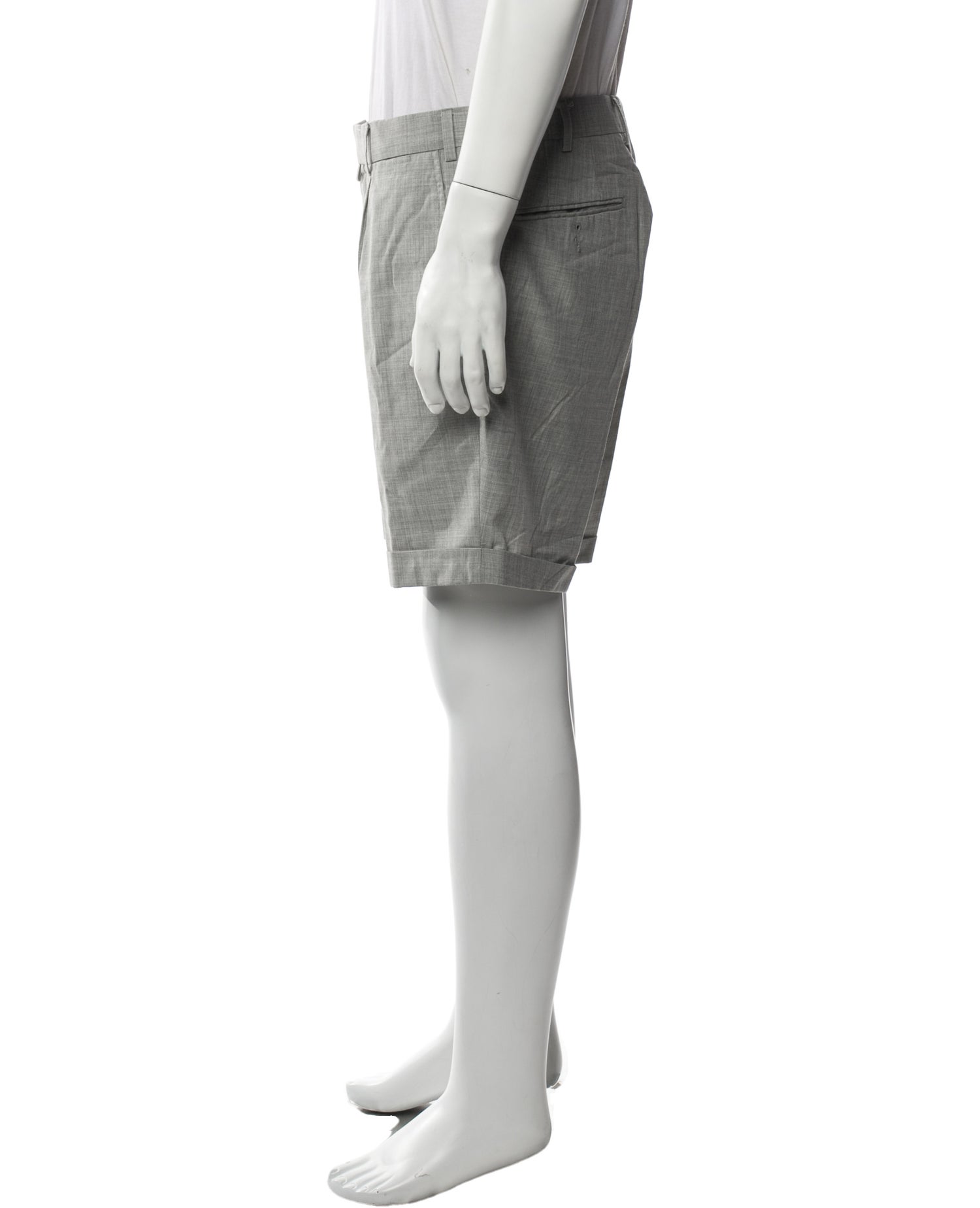 Suitsupply Wool Flat Front Shorts