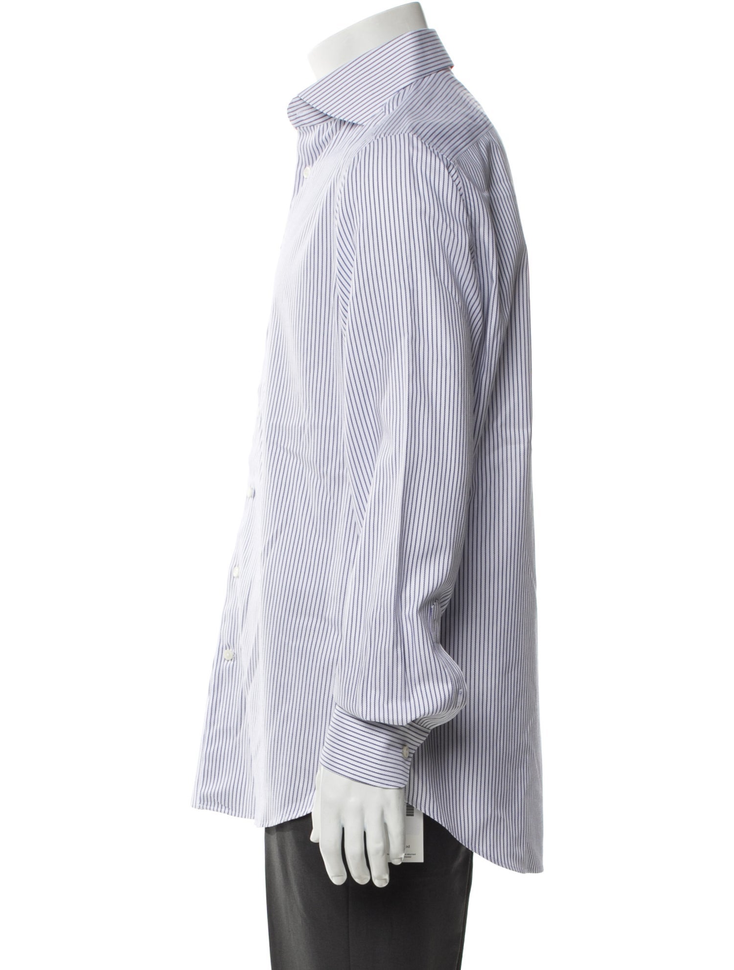 Suitsupply Striped Long Sleeve Dress Shirt