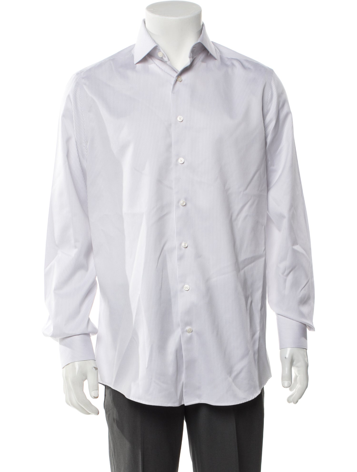 Suitsupply Striped Long Sleeve Dress Shirt