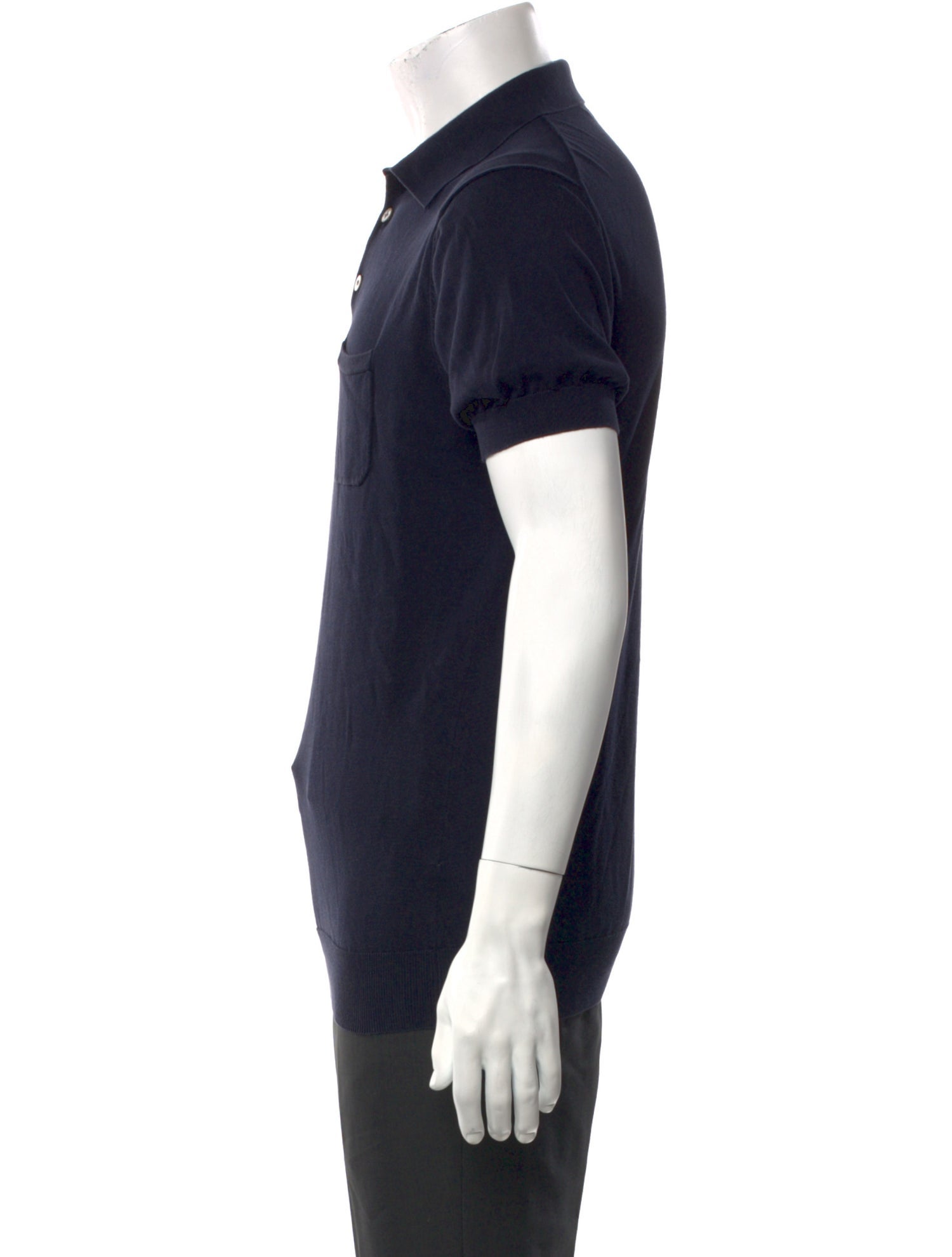 Suitsupply Collar Short Sleeve Polo Shirt