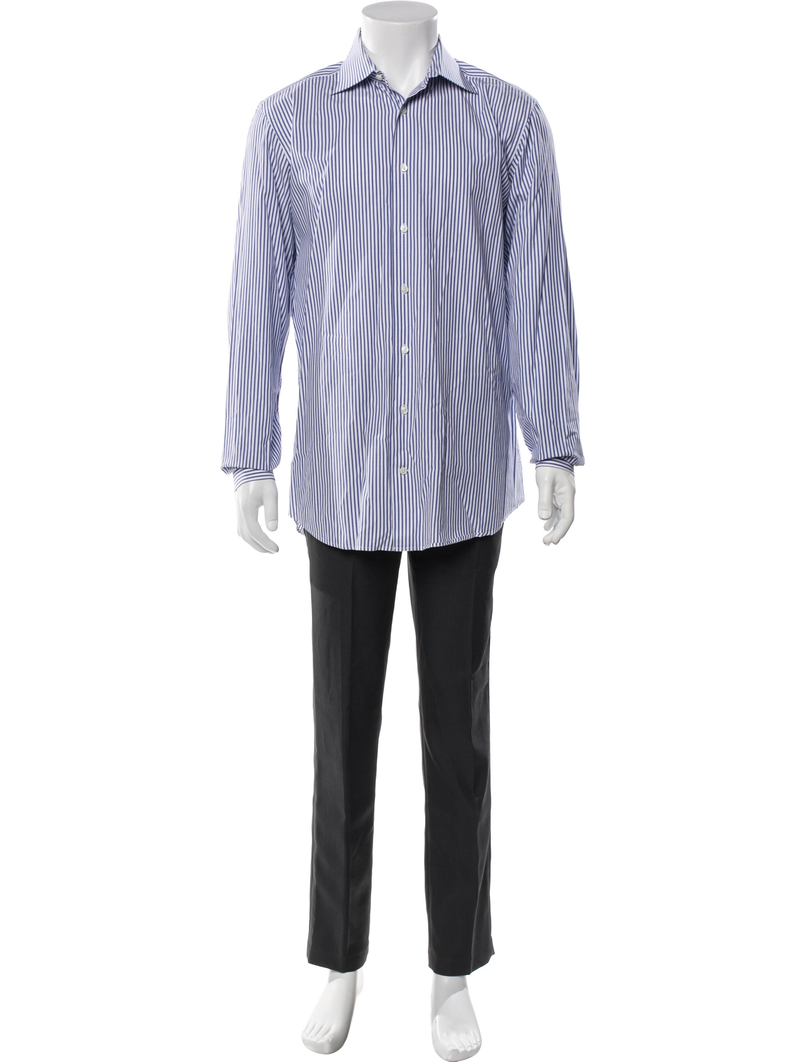 Suitsupply Striped Long Sleeve Shirt