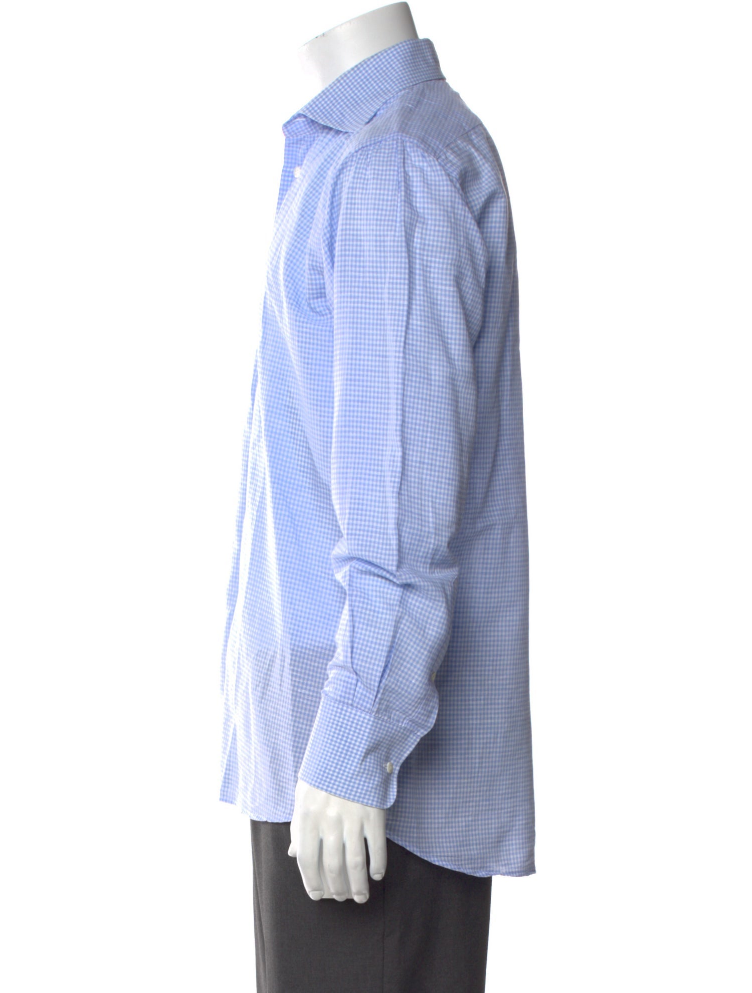 Suitsupply Plaid Print Long Sleeve Dress Shirt