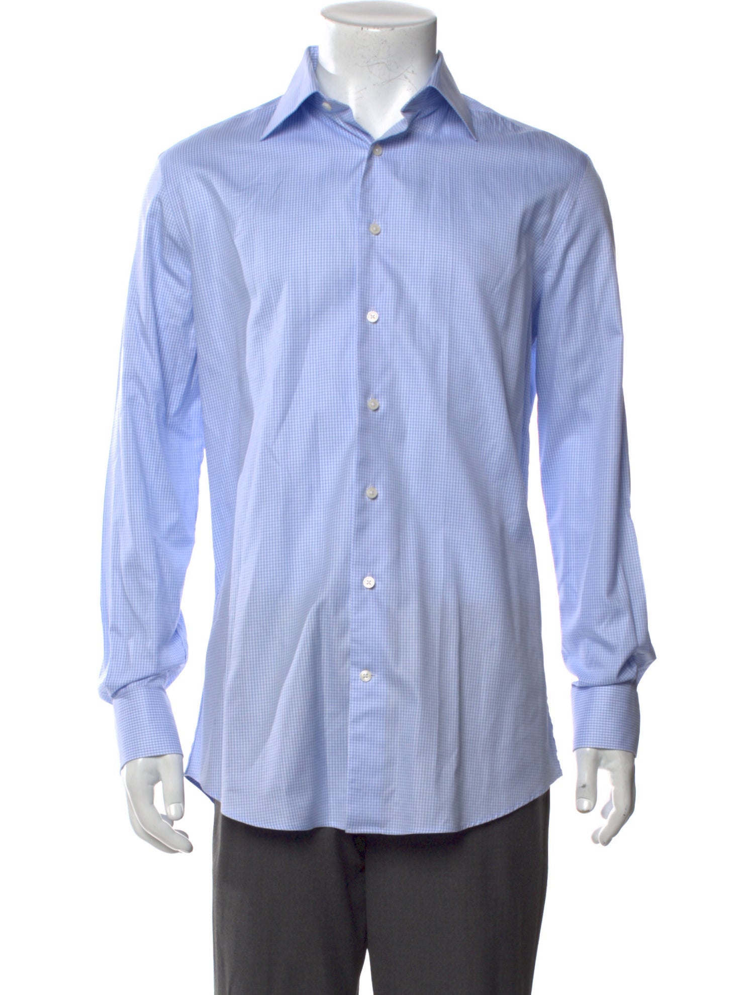 Suitsupply Plaid Print Long Sleeve Shirt