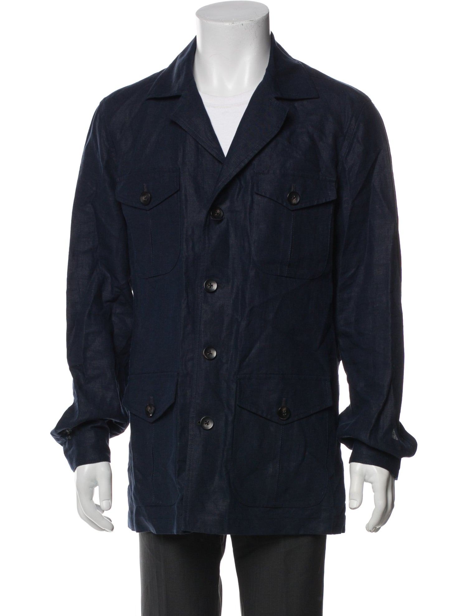 Suitsupply Linen Utility Jacket