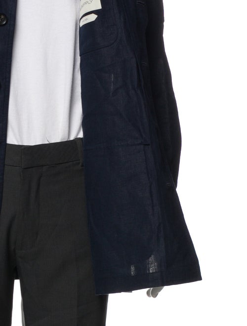 Suitsupply Linen Utility Jacket
