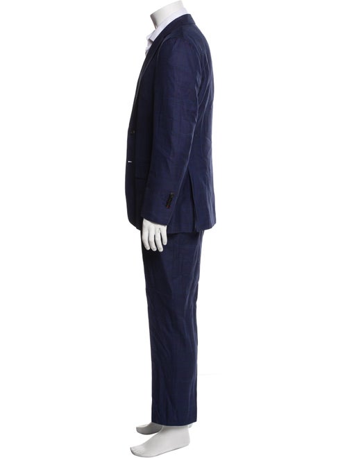 Suitsupply Wool Plaid Print Two-Piece Suit