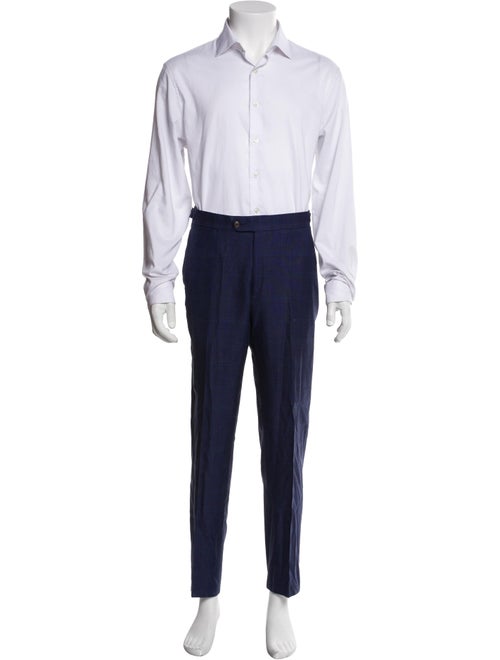 Suitsupply Wool Plaid Print Two-Piece Suit