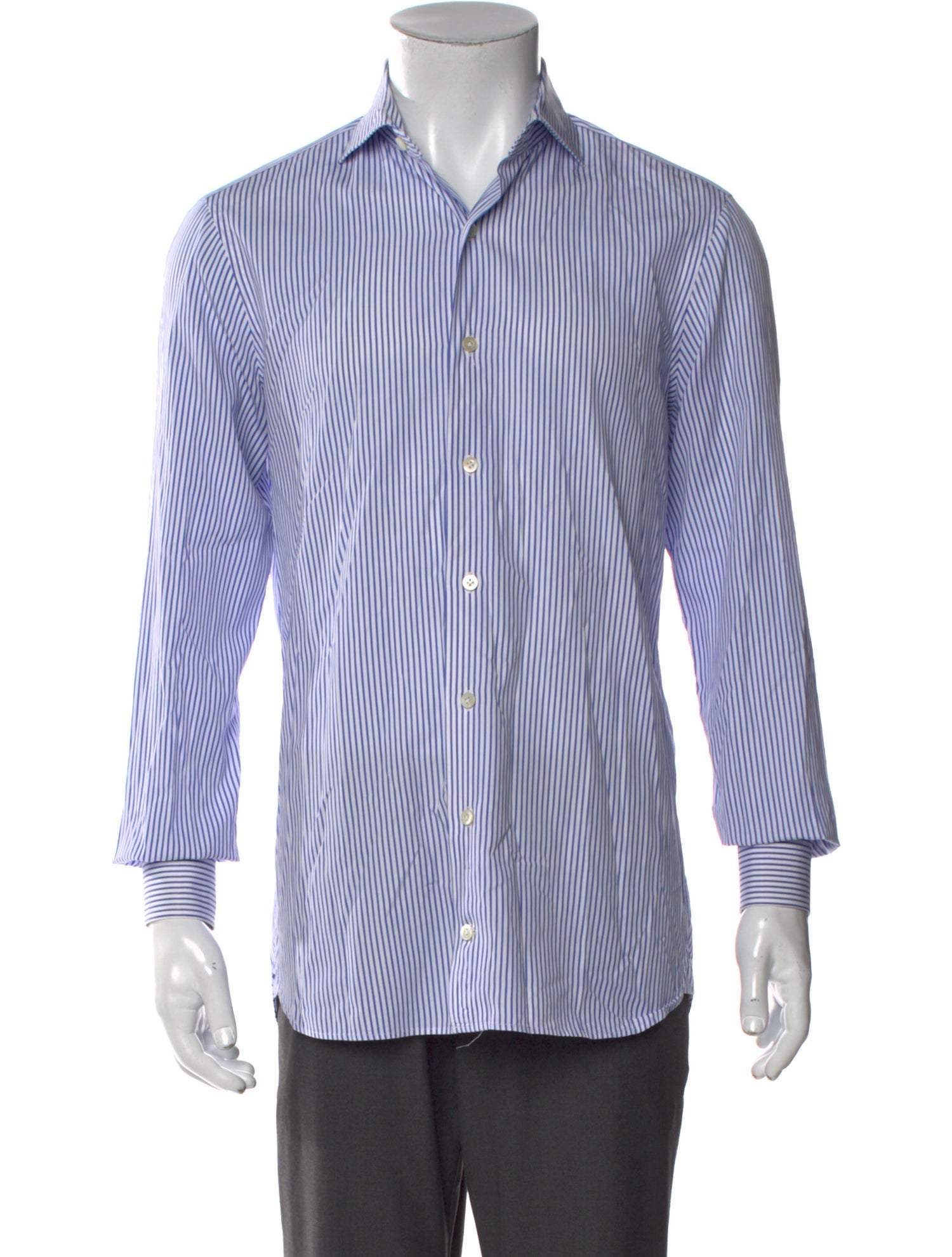 Suitsupply Striped Long Sleeve Dress Shirt