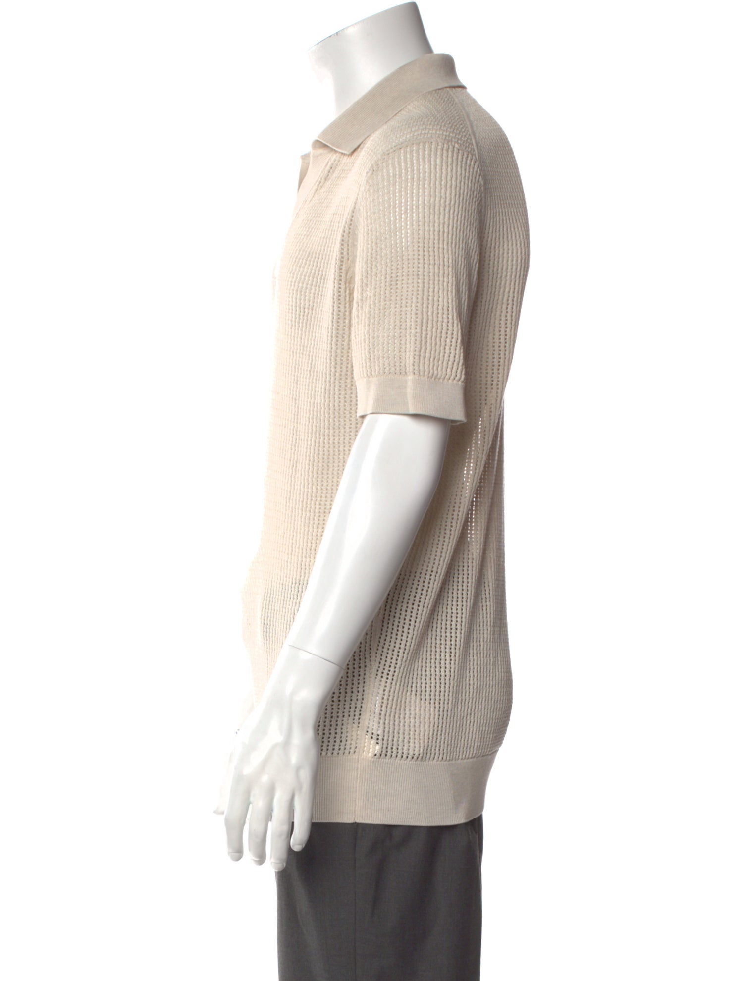 Suitsupply V-Neck Short Sleeve Polo Shirt w/ Tags