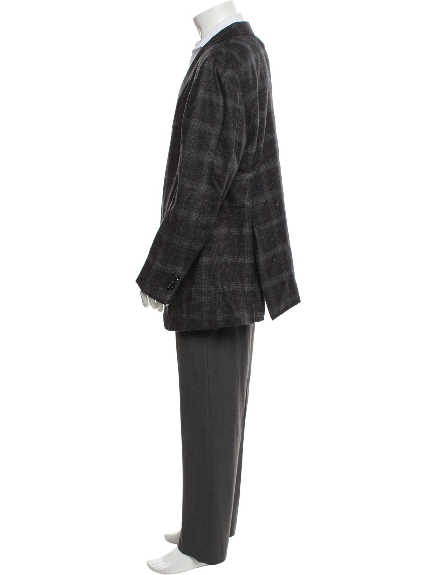 Suitsupply Wool Plaid Print Blazer w/ Tags