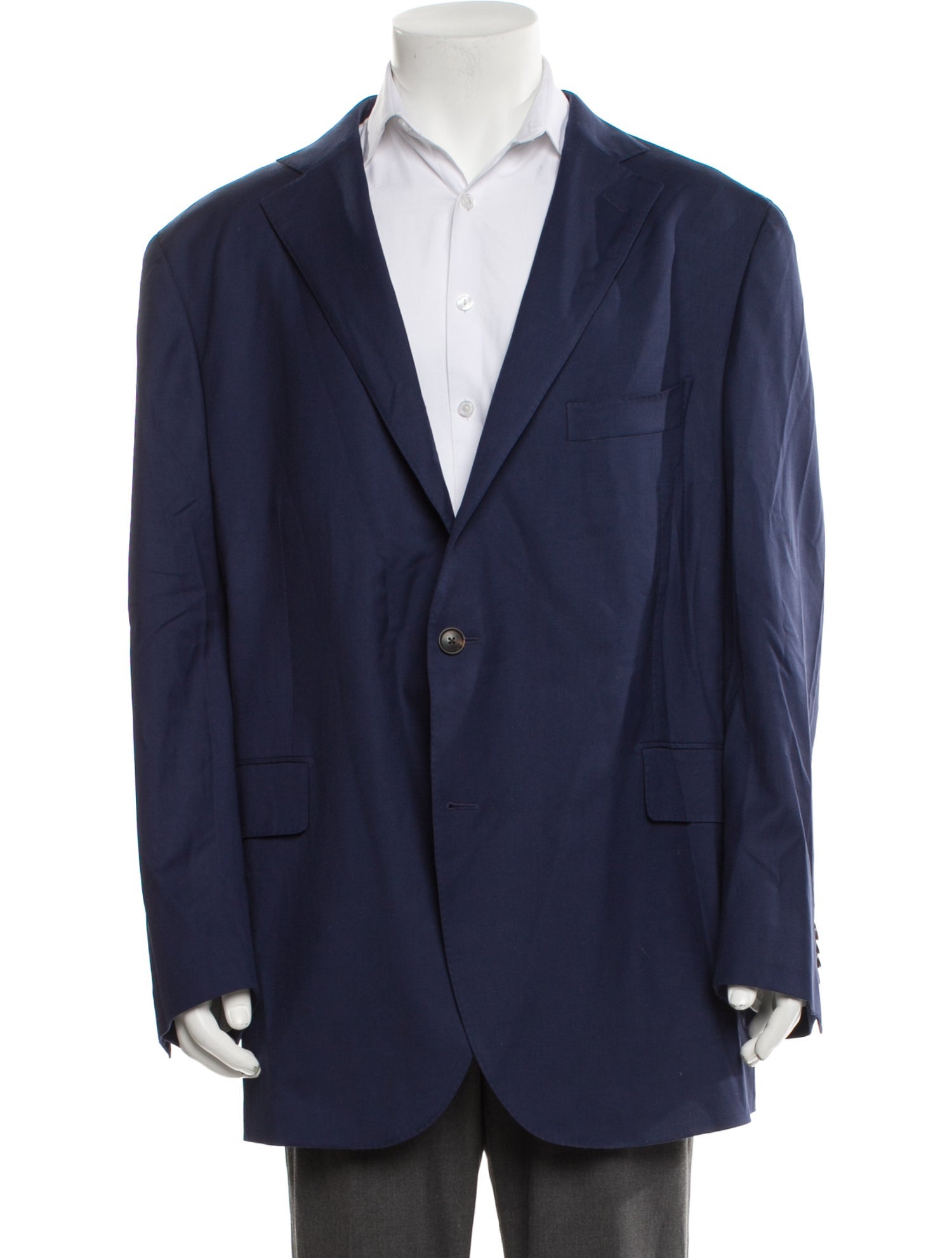 Suitsupply Wool Cutout Accent Blazer