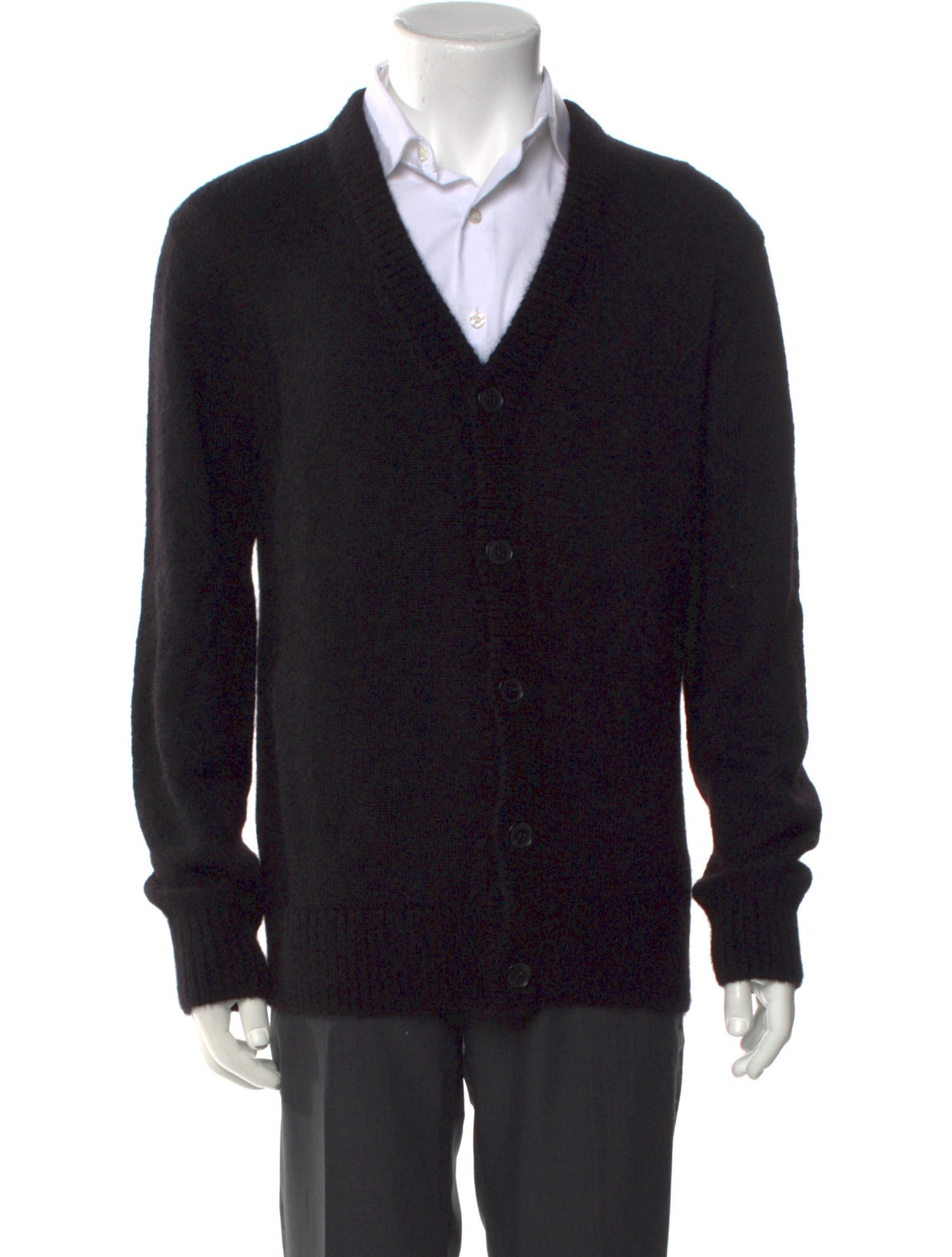 Suitsupply Mohair V-Neck Cardigan