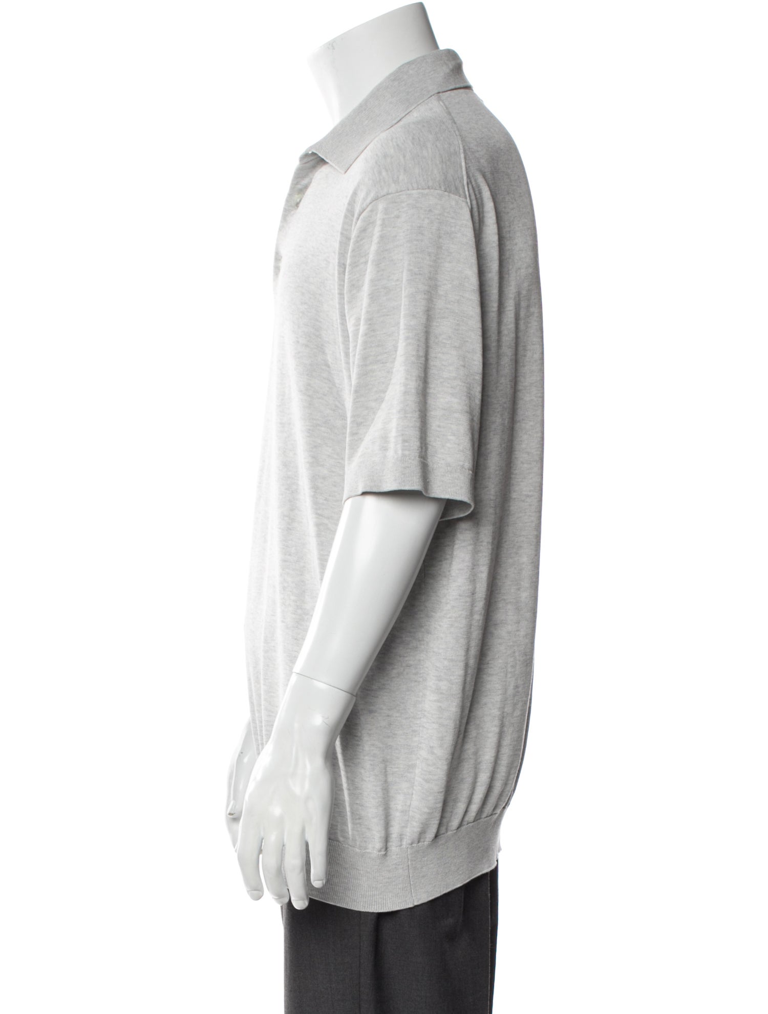 Suitsupply Crew Neck Short Sleeve Polo Shirt